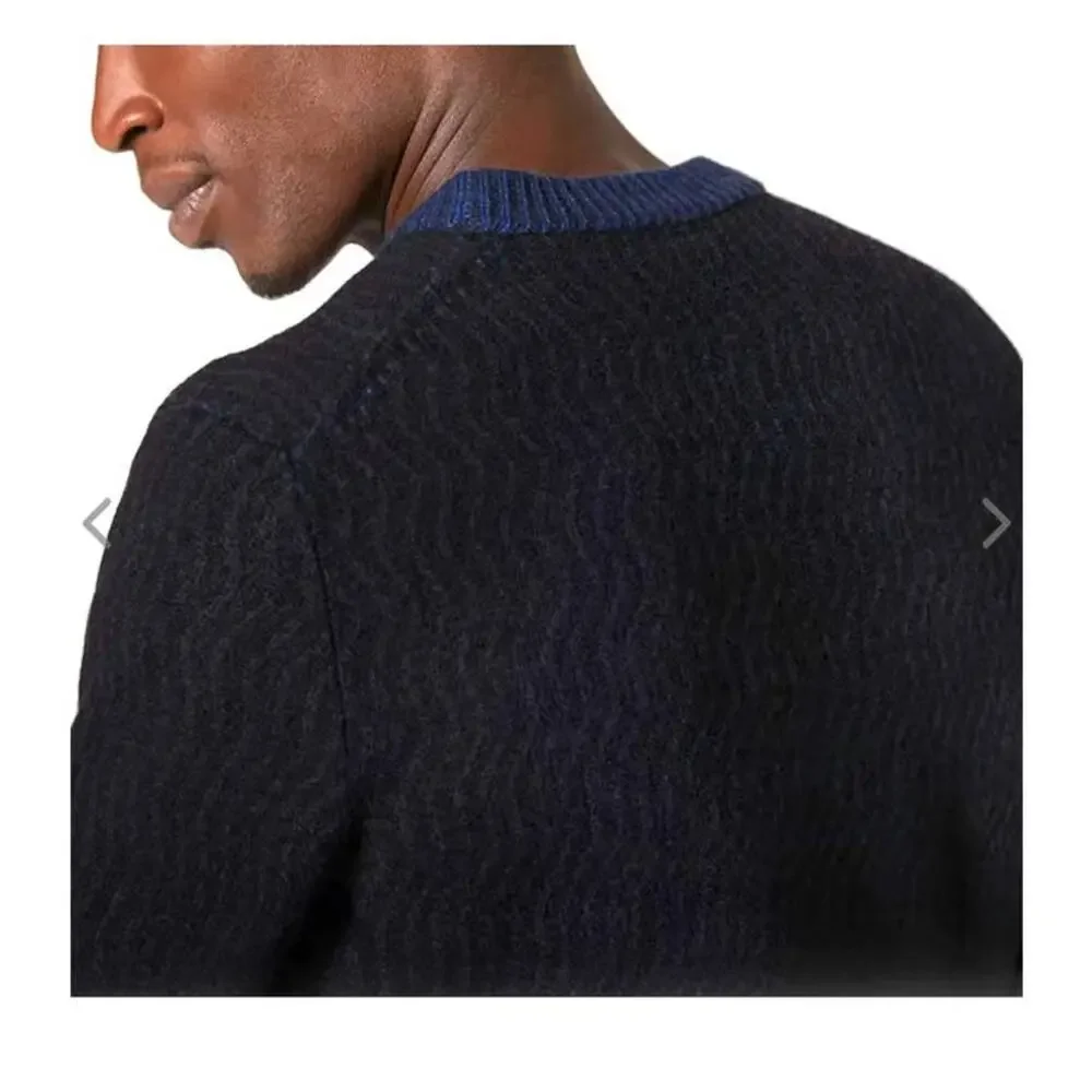 NWT allbirds Wool Jumper long sleeve sweater - MEDIUM - natural black - MEDIUM